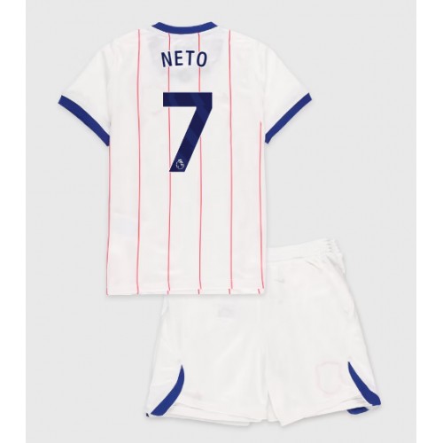 Dječji Nogometni Dres Chelsea Pedro Neto #7 Rezervni 2026-27 Kratak Rukav (+ Kratke hlače)